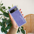 Customized luxury Purple leaves Anti Yellow Case ForGoogle Pixel 9