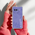 Customized luxury Purple leaves Transparent Silicon Case For iQOO 15R 5G