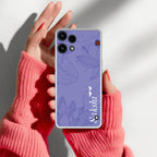 Customized luxury Purple leaves Anti Yellow Case For Nothing Phone 3a Lite 5G