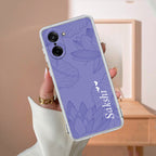 Customized luxury Purple leaves Anti Yellow Case For OnePlus Nord CE5 5G