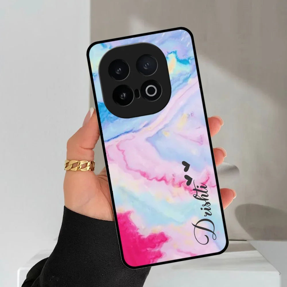 Customized Rainbow Glossy Metal Case Cover For iQOO - ShopOnCliQ