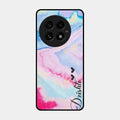 Customized Rainbow Glossy Metal Case Cover For Oneplus 13 5G