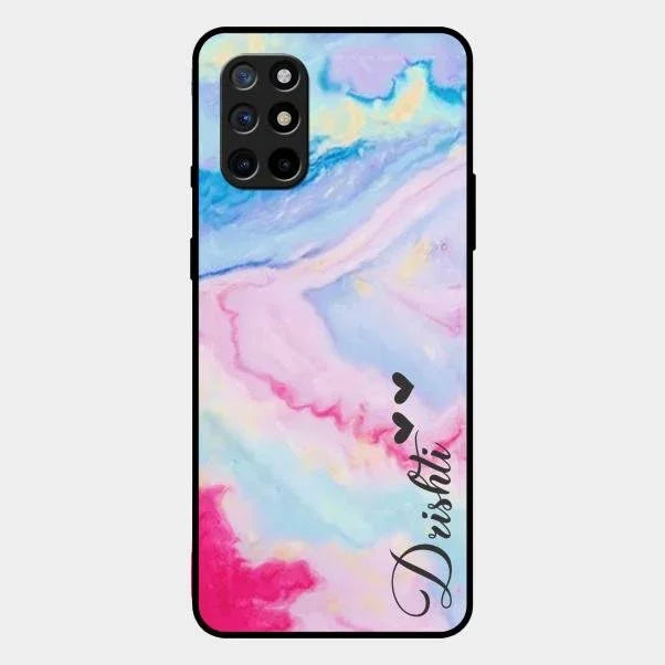 Customized Rainbow Glossy Metal Case Cover For Oneplus 8T