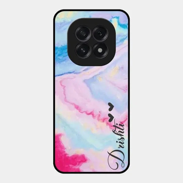 Customized Rainbow Glossy Metal Case Cover For Oppo F29 5G
