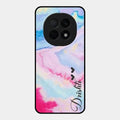Customized Rainbow Glossy Metal Case Cover For Oppo F29 Pro 5G