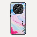 Customized Rainbow Glossy Metal Case Cover For Oppo F31 Pro 5G