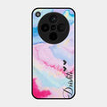Customized Rainbow Glossy Metal Case Cover For Oppo Find X8 5G