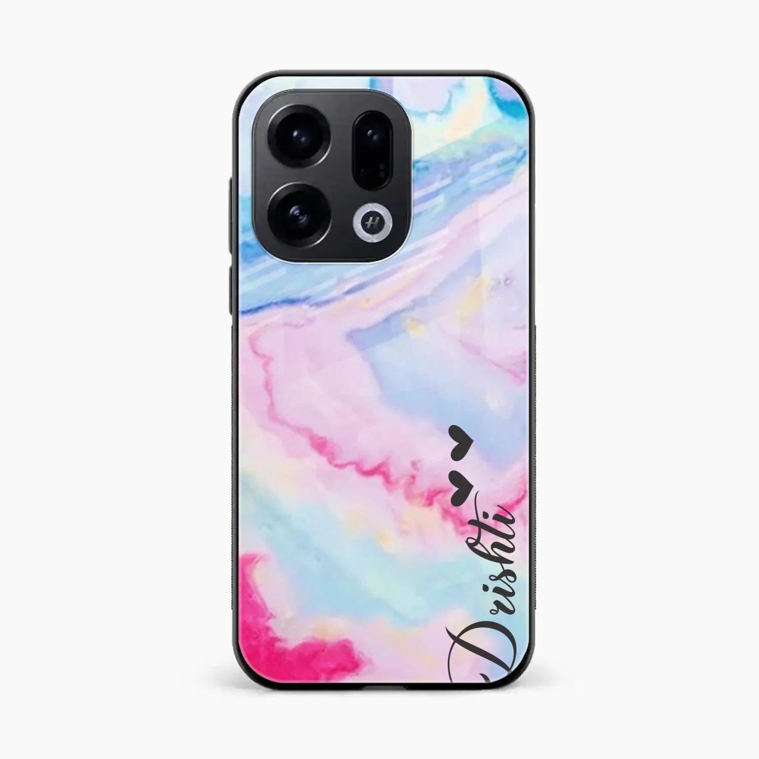 Customized Rainbow Glossy Metal Case Cover For Oppo Find X9 5G