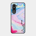 Customized Rainbow Glossy Metal Case Cover For Oppo K13X 5G