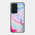 Customized Rainbow Glossy Metal Case Cover For Realme Narzo 80X 5G