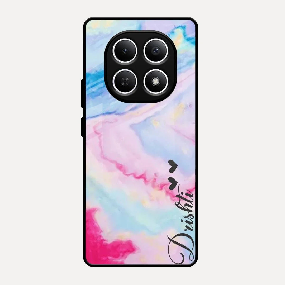 Customized Rainbow Glossy Metal Case Cover For Redmi Note 15 5G