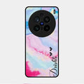 Customized Rainbow Glossy Metal Case Cover For Vivo X200 Pro 5G