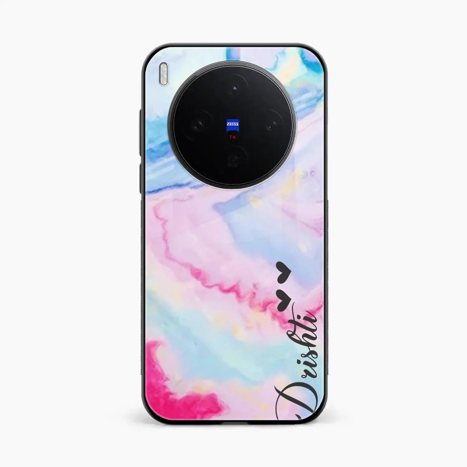 Customized Rainbow Glossy Metal Case Cover For Vivo X300 5G