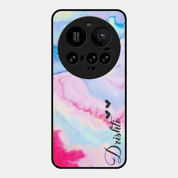 Customized Rainbow Glossy Metal Case Cover For Xiaomi 15 Ultra 5G