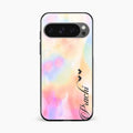 Customized Rainbow Glossy Metal Case Cover V2 For Google Pixel 10 Pro XL
