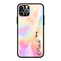 Customized Rainbow Glossy Metal Case Cover V2 For iPhone 11 Pro