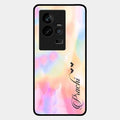 Customized Rainbow Glossy Metal Case Cover V2 For iQOO 11 5G