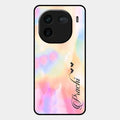 Customized Rainbow Glossy Metal Case Cover V2 For iQOO 12 5G
