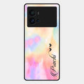 Customized Rainbow Glossy Metal Case Cover V2 For iQOO 9 Pro 5G