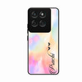 Customized Rainbow Glossy Metal Case Cover V2 For Motorola Edge 60 Pro 5G