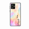 Customized Rainbow Glossy Metal Case Cover V2 For Motorola G64 5G