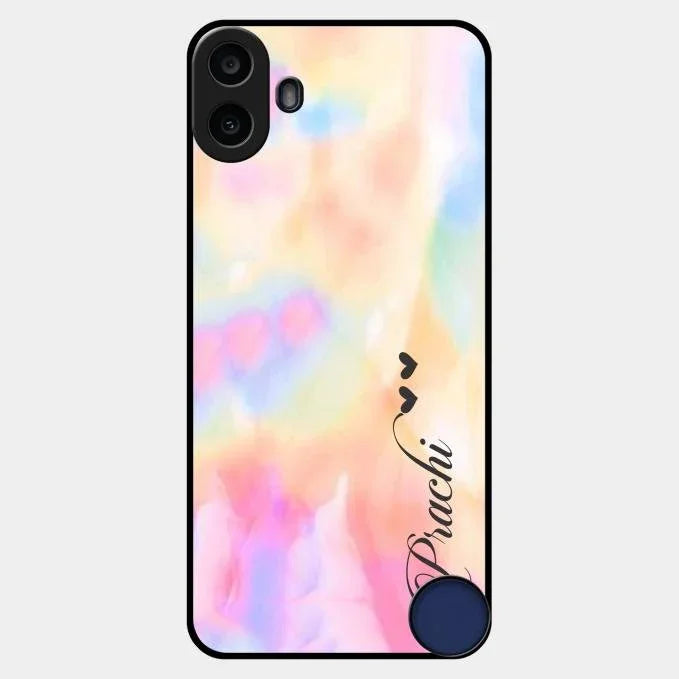 Customized Rainbow Glossy Metal Case Cover V2 For Nothing Cmf Phone 1