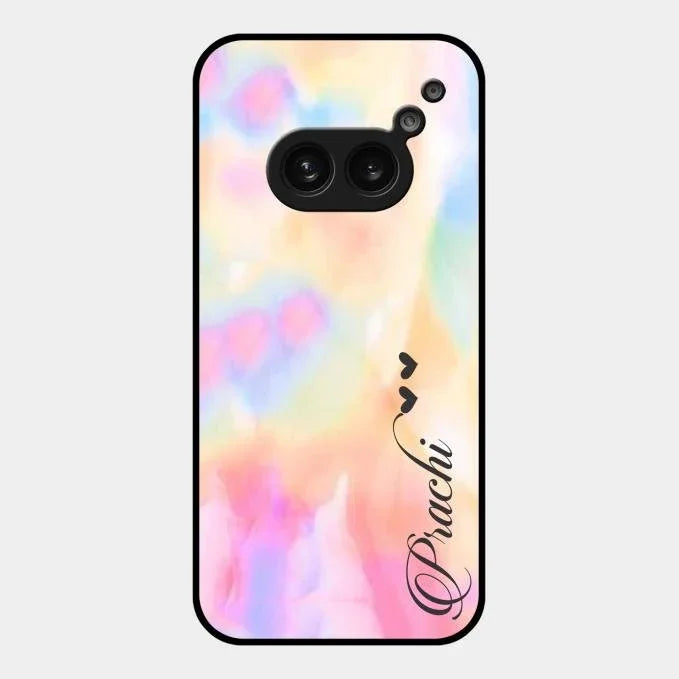 Customized Rainbow Glossy Metal Case Cover V2 For Nothing Phone 2A 5G