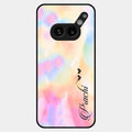 Customized Rainbow Glossy Metal Case Cover V2 For Nothing Phone 2A Plus