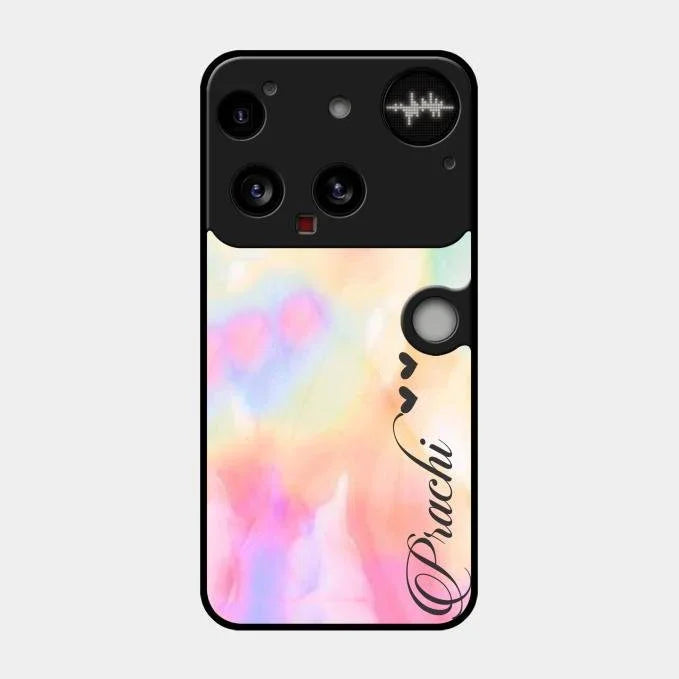 Customized Rainbow Glossy Metal Case Cover V2 For Nothing Phone 3 5G