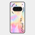 Customized Rainbow Glossy Metal Case Cover V2 For Nothing Phone 3A 5G