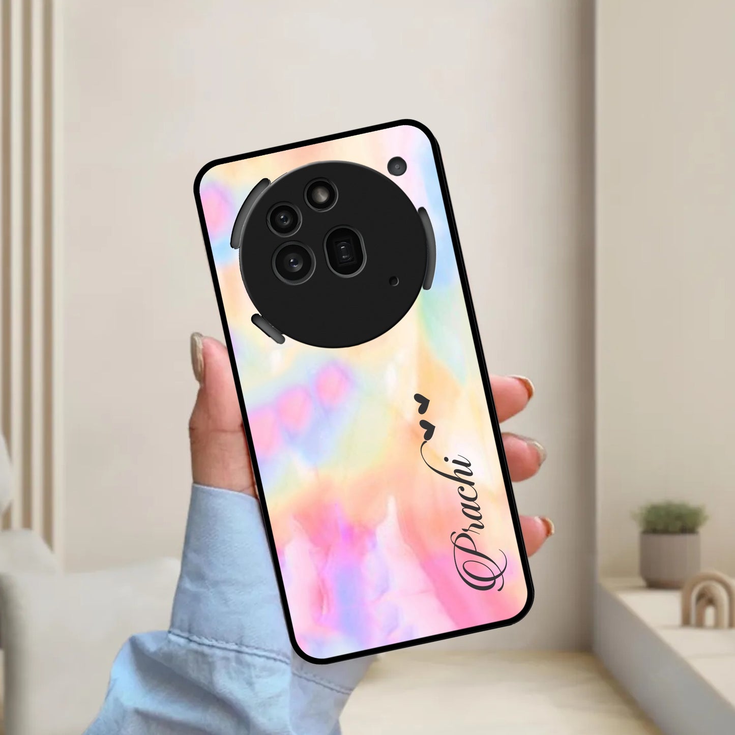 Customized Rainbow Glossy Metal Case Cover V2 For Nothing