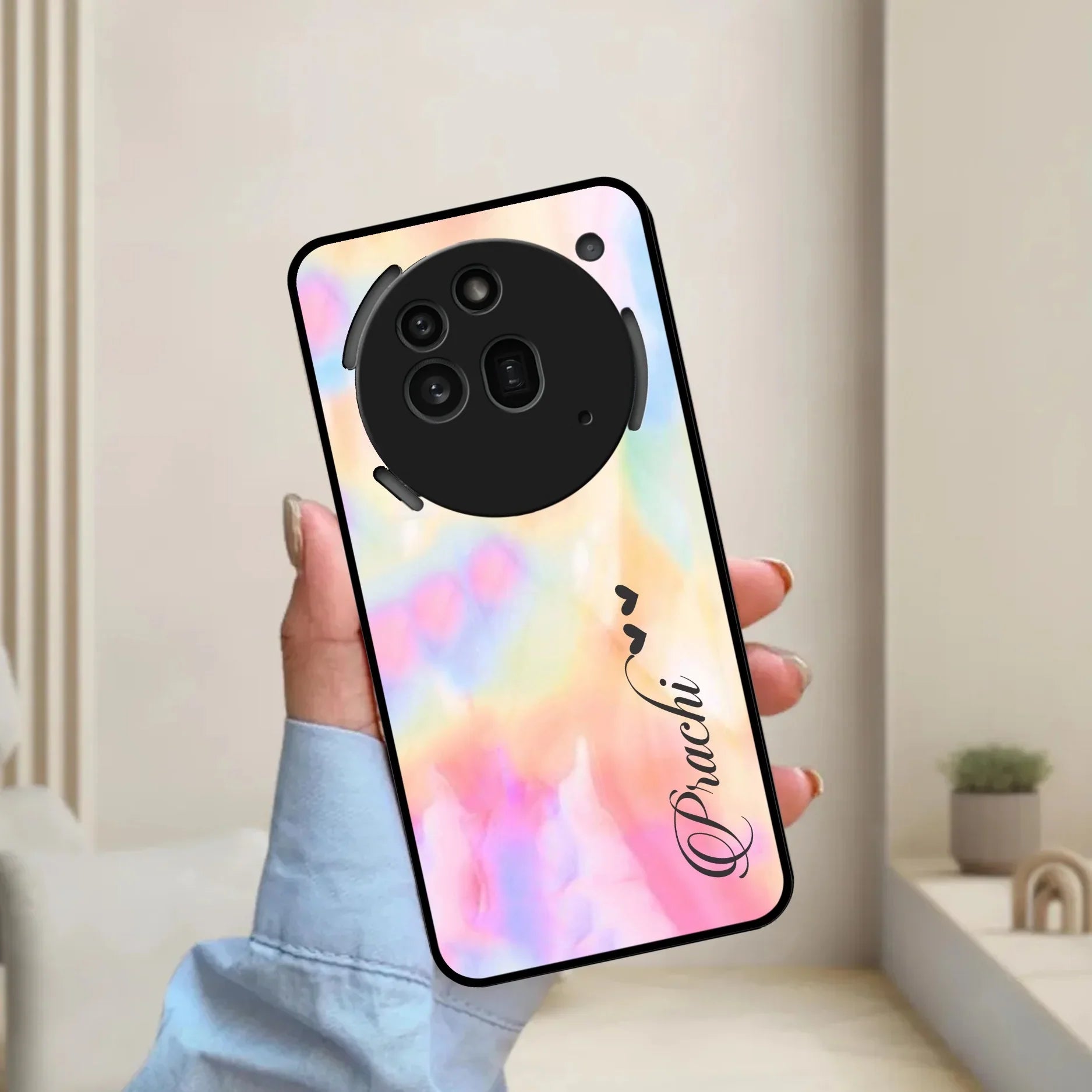 Customized Rainbow Glossy Metal Case Cover V2 For Nothing - ShopOnCliQ