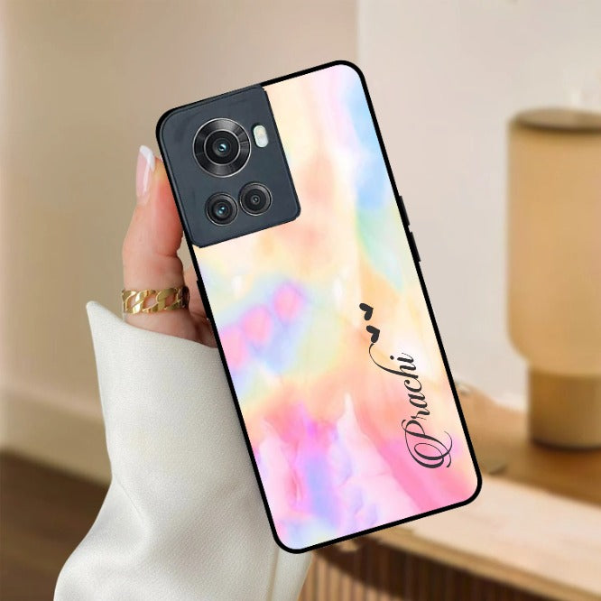 Customized Rainbow Glossy Metal Case Cover V2 For OnePlus