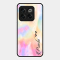 Customized Rainbow Glossy Metal Case Cover V2 For Oneplus 10T 5G