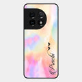 Customized Rainbow Glossy Metal Case Cover V2 For Oneplus 11 5G