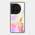 Customized Rainbow Glossy Metal Case Cover V2 For Oneplus 12 5G