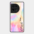 Customized Rainbow Glossy Metal Case Cover V2 For Oneplus 12R 5G