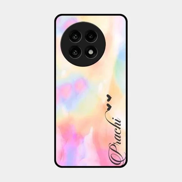 Customized Rainbow Glossy Metal Case Cover V2 For Oneplus 13R 5G