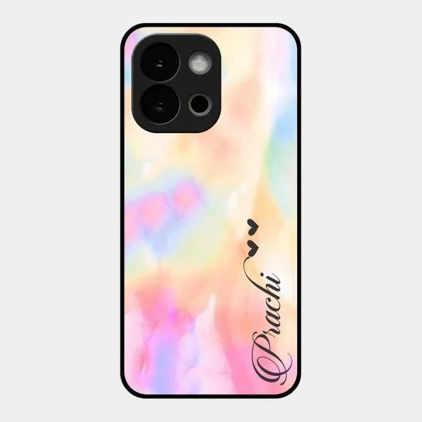 Customized Rainbow Glossy Metal Case Cover V2 For Oneplus 13S 5G