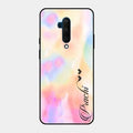 Customized Rainbow Glossy Metal Case Cover V2 For Oneplus 7T Pro