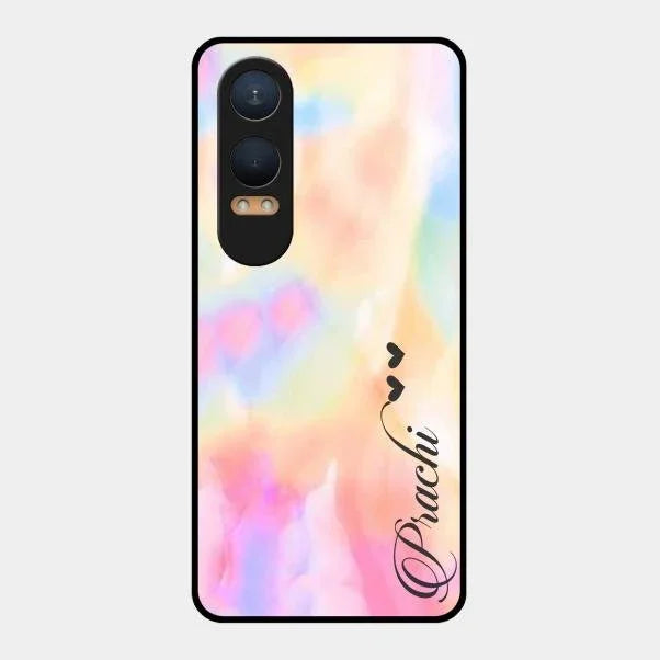 Customized Rainbow Glossy Metal Case Cover V2 For Oneplus Nord Ce 4 Lite 5G