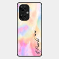 Customized Rainbow Glossy Metal Case Cover V2 For Oneplus Nord Ce5 5G