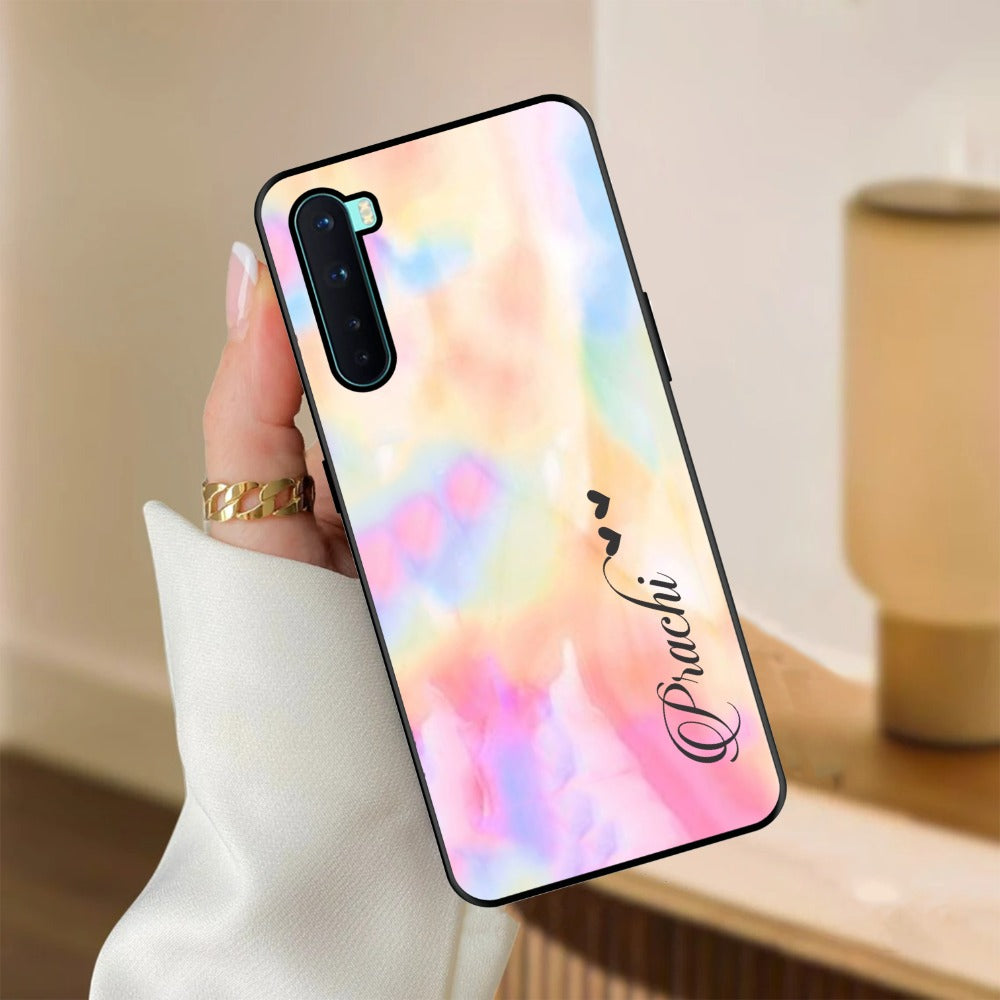 Customized Rainbow Glossy Metal Case Cover V2 For OnePlus