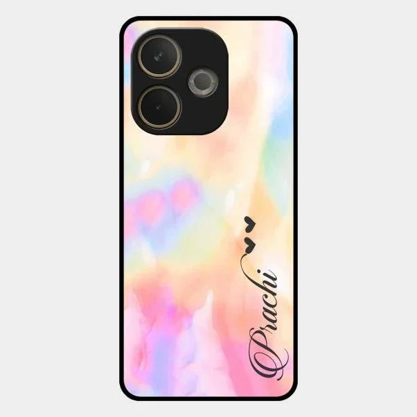 Customized Rainbow Glossy Metal Case Cover V2 For Oppo A5 Pro 5G