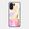 Customized Rainbow Glossy Metal Case Cover V2 For Oppo A5X 4G