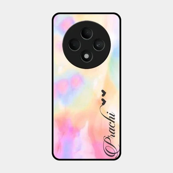 Customized Rainbow Glossy Metal Case Cover V2 For Oppo F27 5G