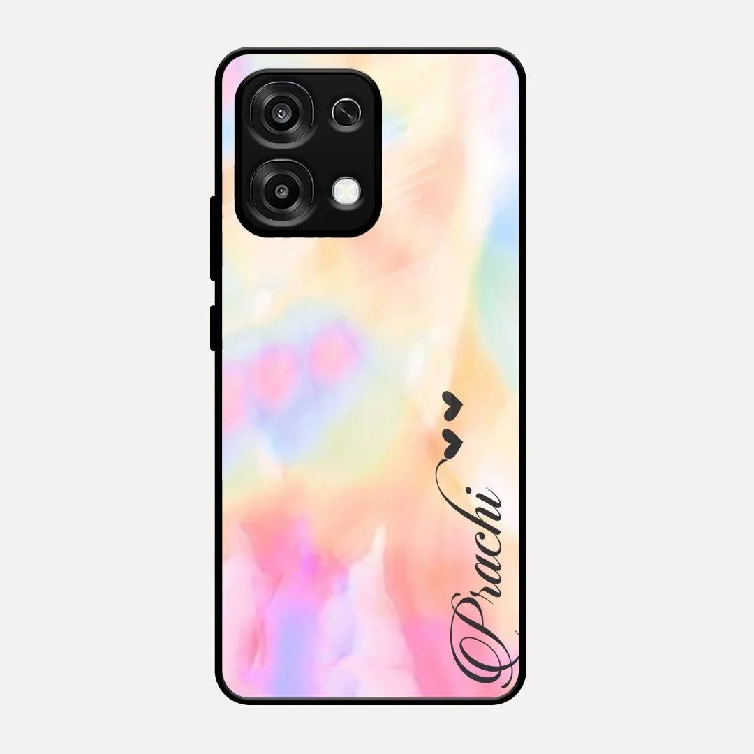 Customized Rainbow Glossy Metal Case Cover V2 For Oppo F31 5G