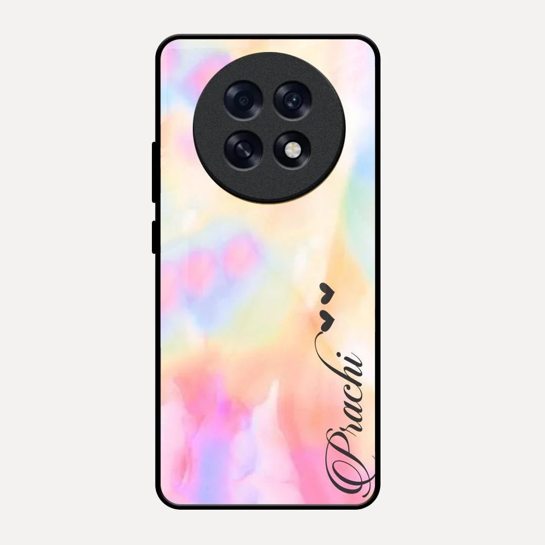 Customized Rainbow Glossy Metal Case Cover V2 For Oppo F31 Pro Plus 5G