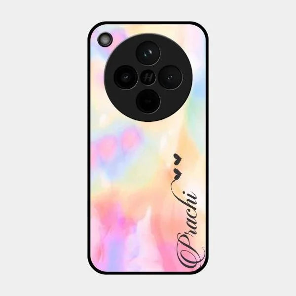 Customized Rainbow Glossy Metal Case Cover V2 For Oppo Find X8 5G