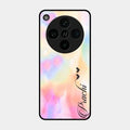 Customized Rainbow Glossy Metal Case Cover V2 For Oppo Find X8 Pro 5G